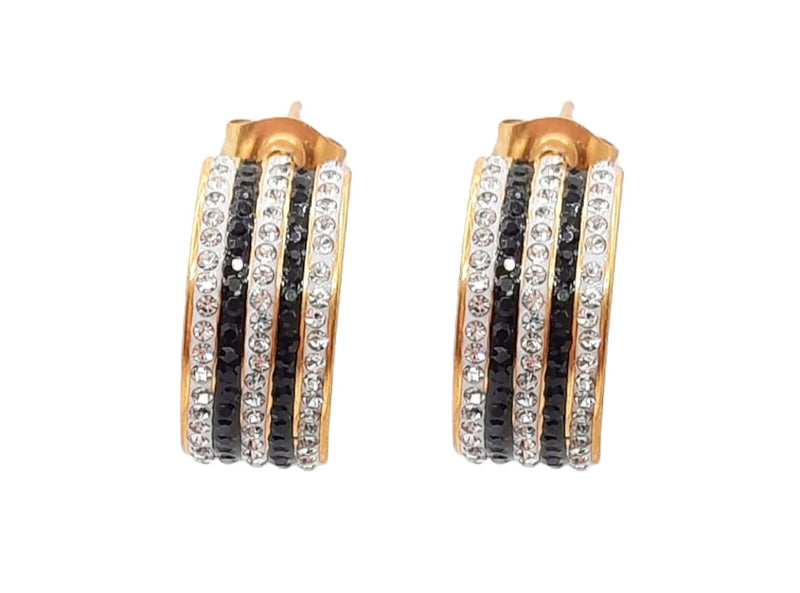 STEEL EARRING STER069