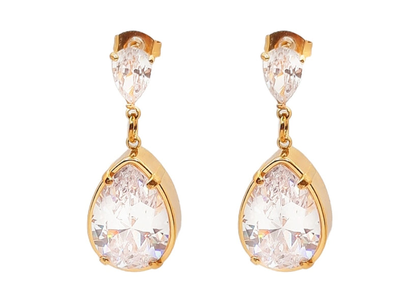 STEEL EARRING STER076