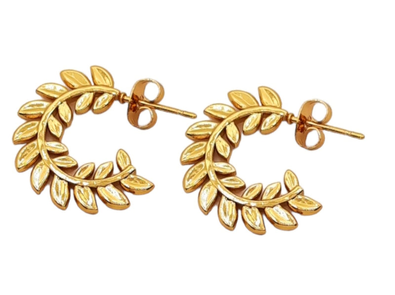 STEEL EARRING STER080
