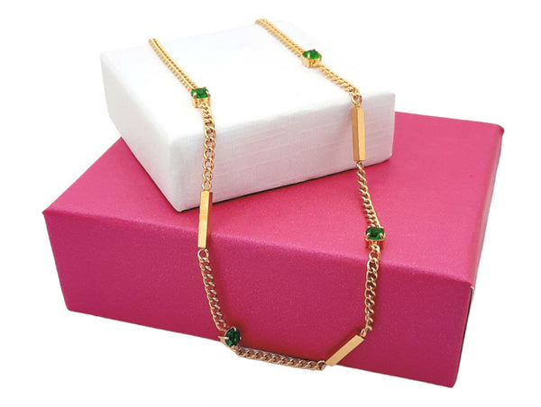 STEEL NECKLACE STN039