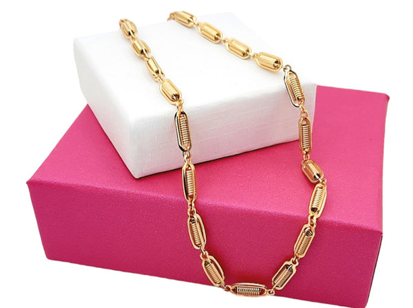 STEEL NECKLACE STN043