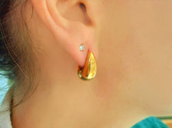 STEEL EARRING STER095