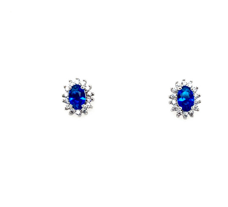 EARRING WHITE MARGARET